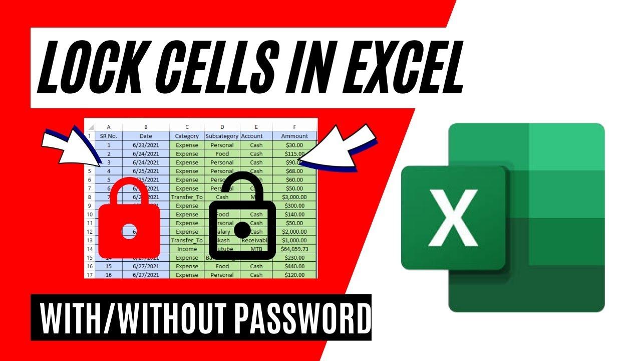 How to Lock (Protect) Cells in Microsoft Excel