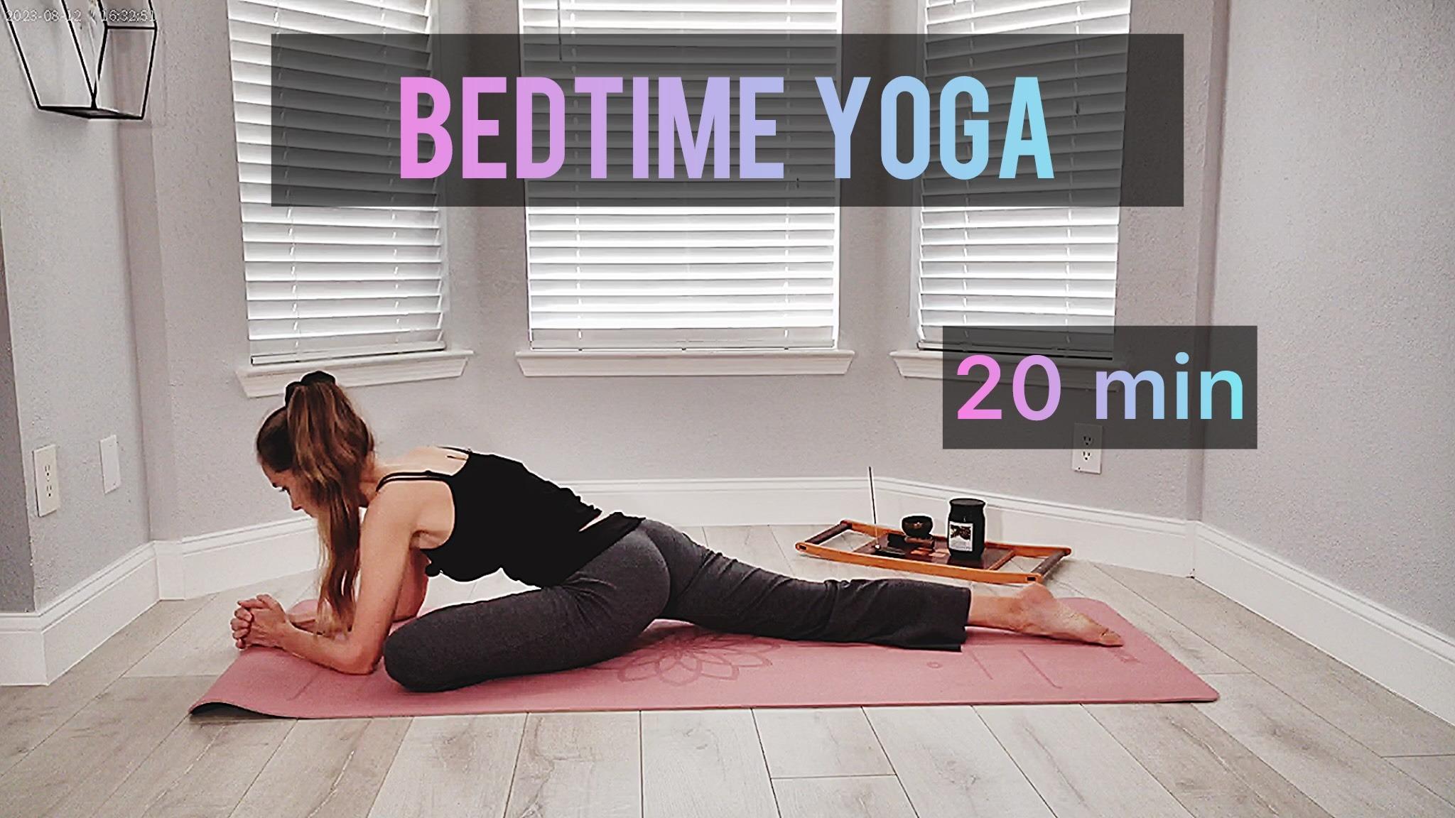 20 min bedtime yoga