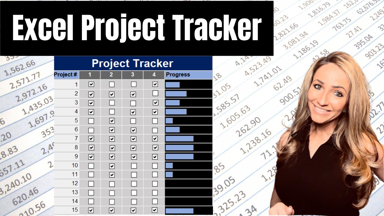 Excel project tracking tool