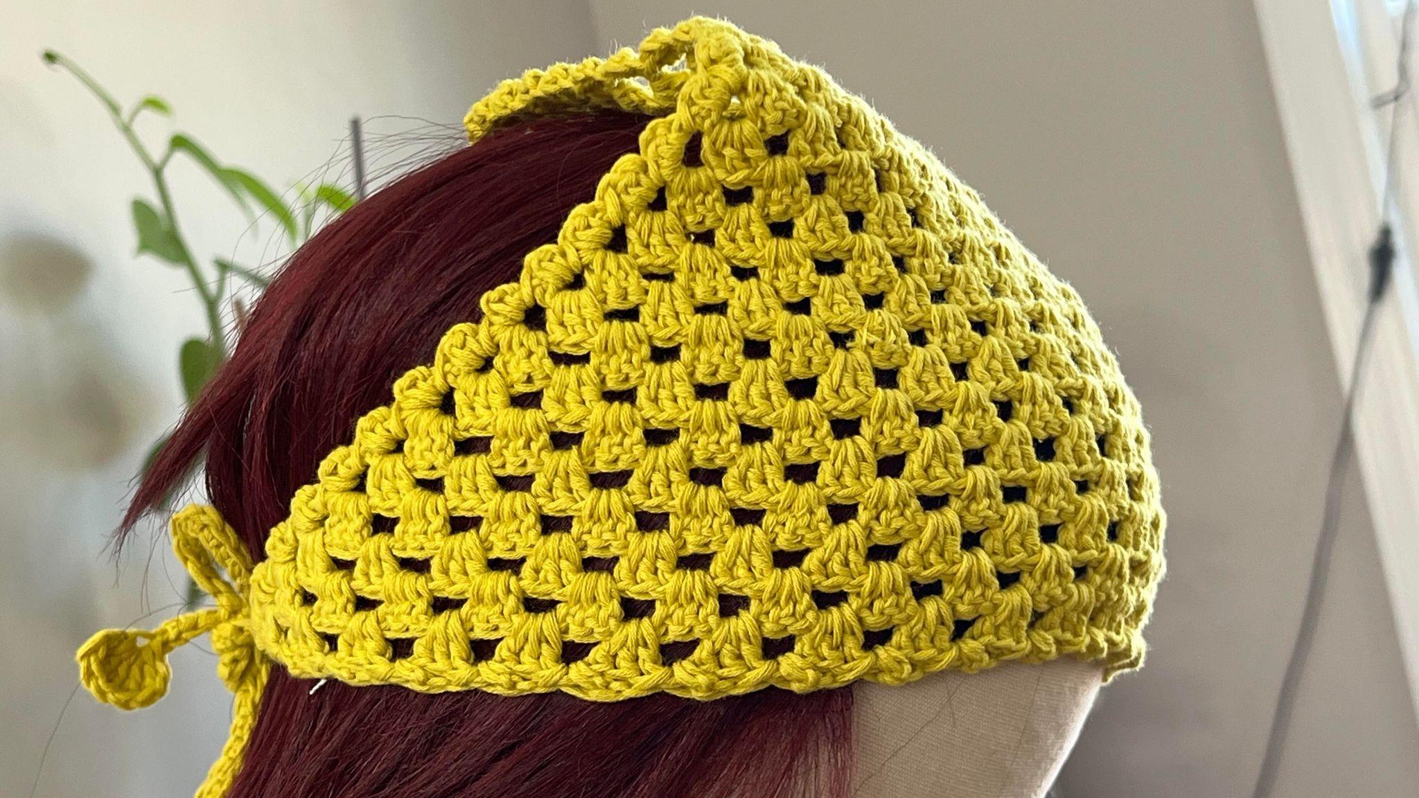 Easy Crochet Bandana | 