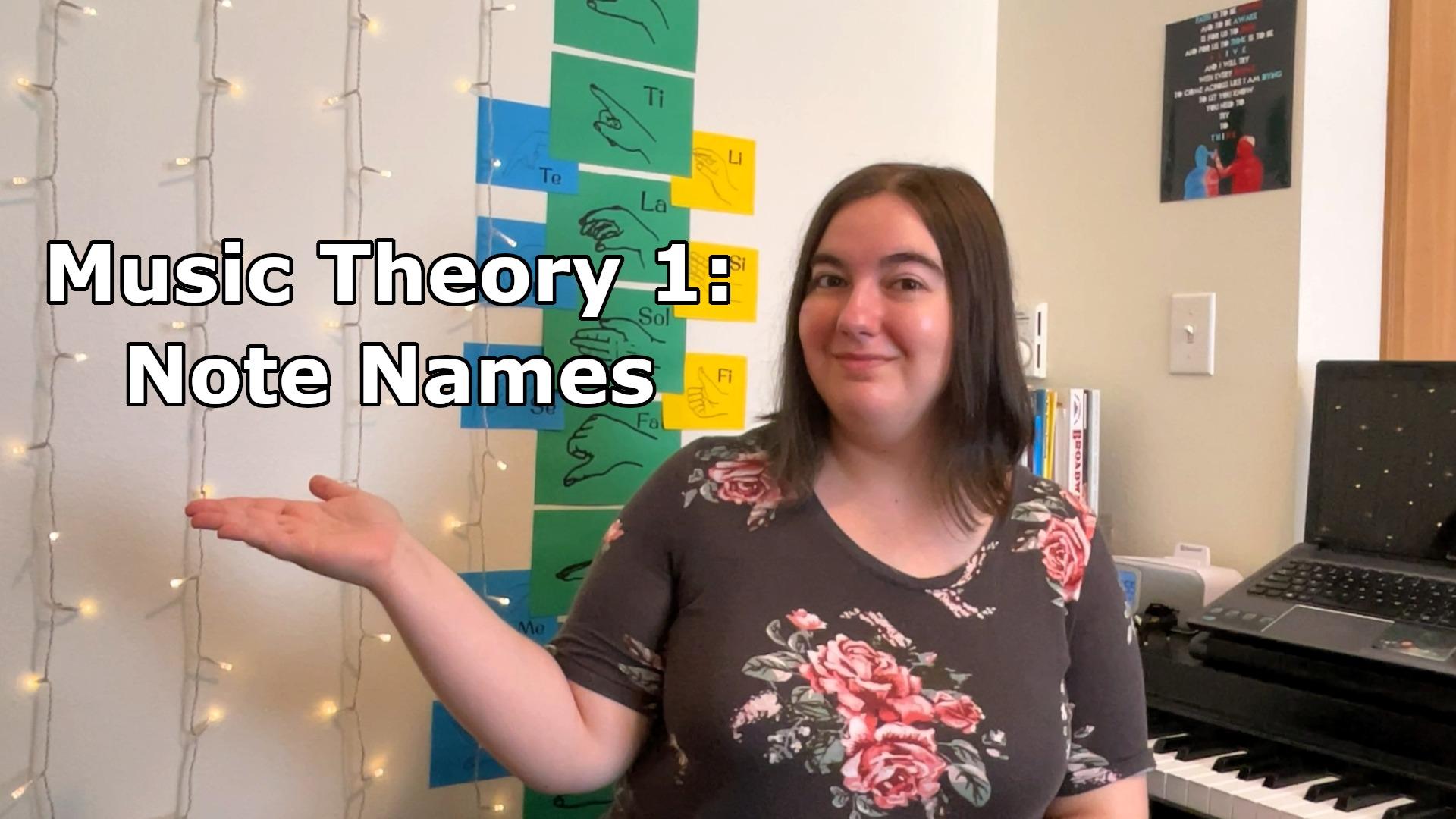 How to Read Note Names- Intro to Music Theory