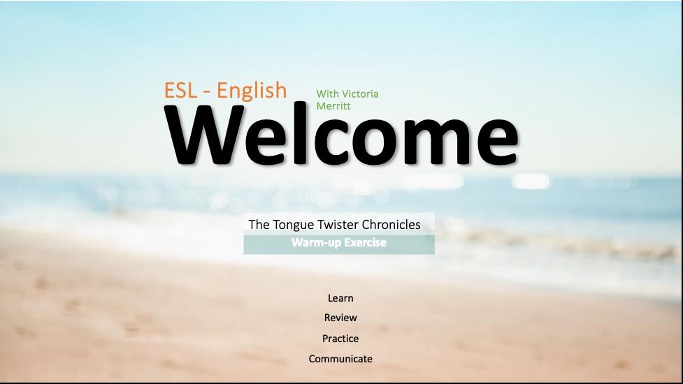 Practice Pronunciation! Tongue Twister Chronicles -  Seashells
