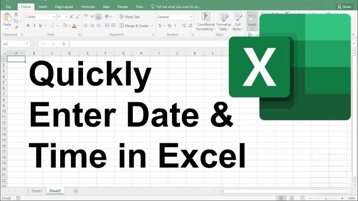 How to Quickly Enter Date and Time in Microsoft Excel