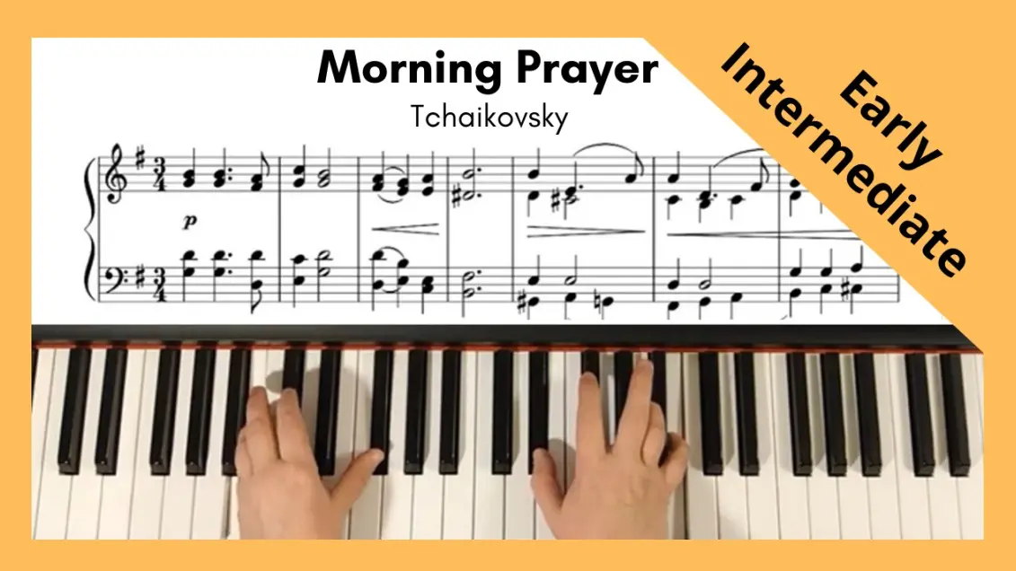 Tchaikovsky - Morning Prayer, Early Intermediate Level