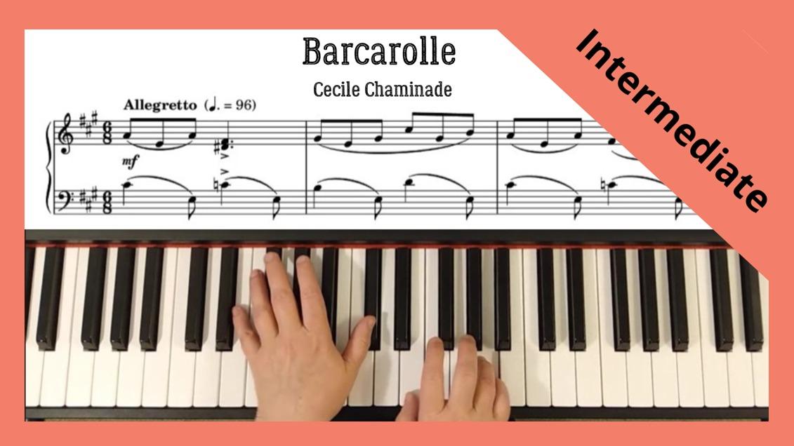 Cecile Chaminade -  Barcarolle (Album des Enfants, Op. 123)