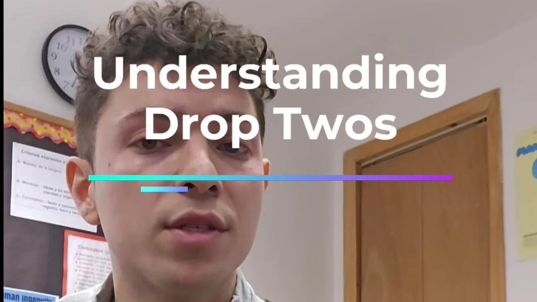 Lesson In Under A Minute: Understanding Drop Twos
