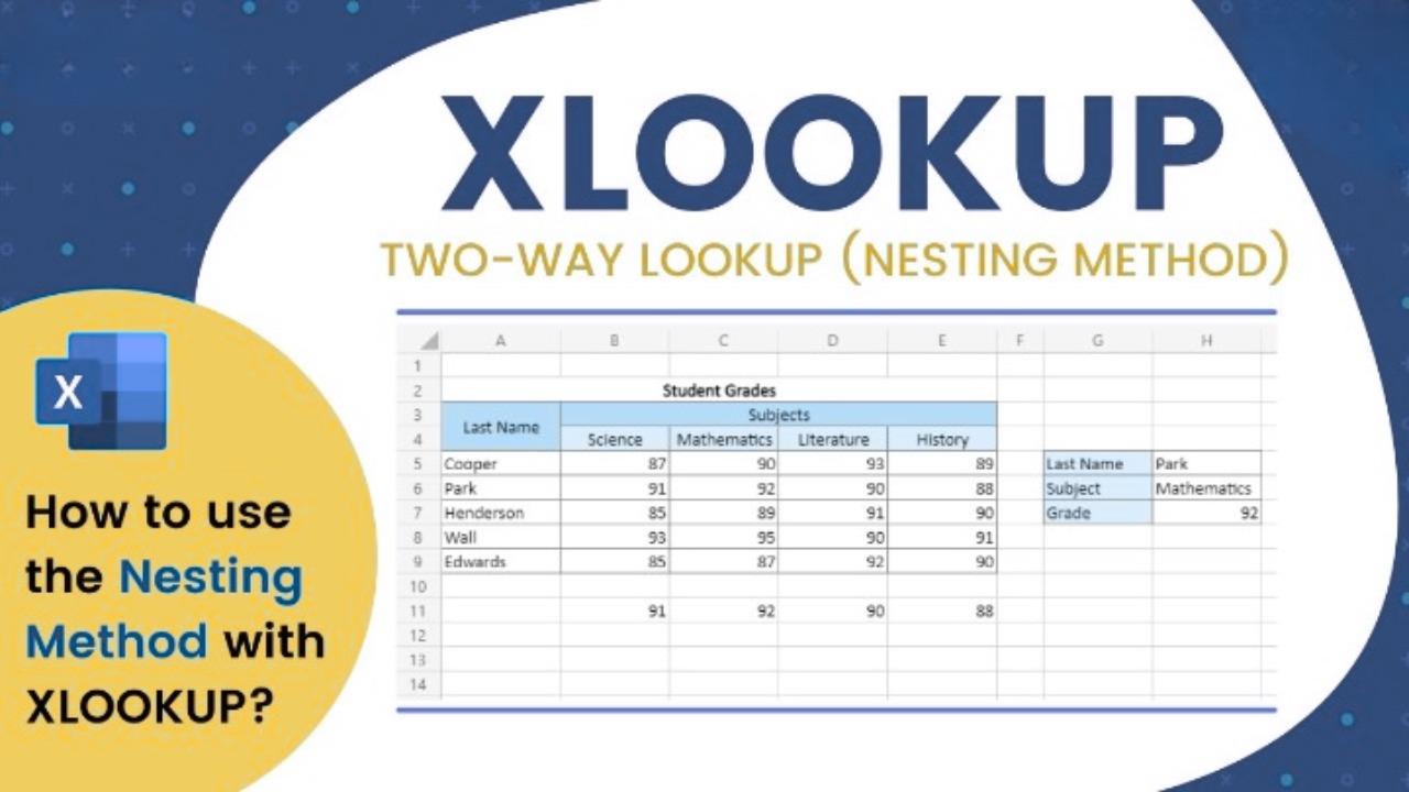 XLOOKUP How to Do a Two-Way Lookup in Microsoft Excel