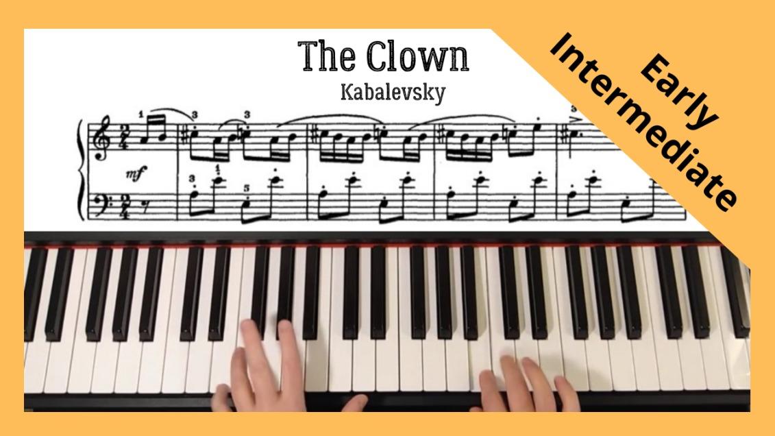Kabalevsky - The Clown, piano (early intermediate)