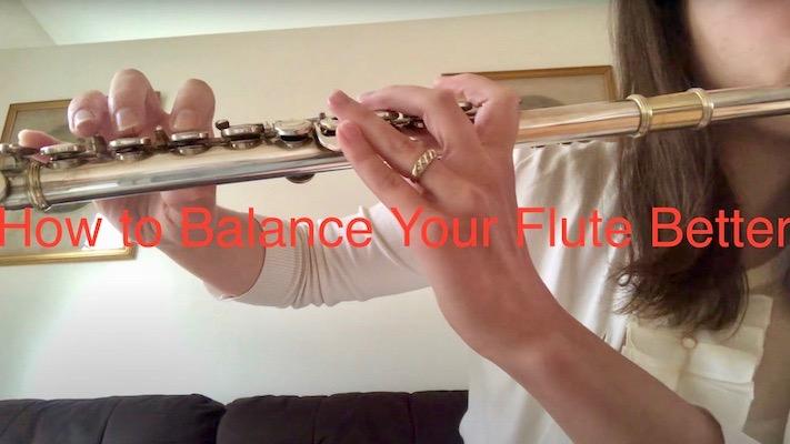 How to balance your flute better