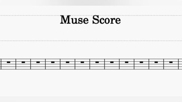 Creating Your First Score in Muse Score