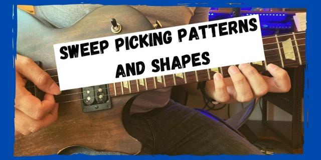 Beginning Sweep Picking Patterns on Guitar
