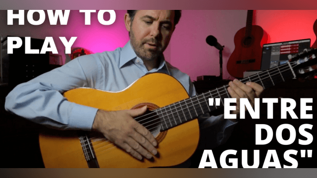 How to Play "Entre Dos Aguas," by Paco de Lucía  (Lesson #1) | Rhythm Guitar Lesson