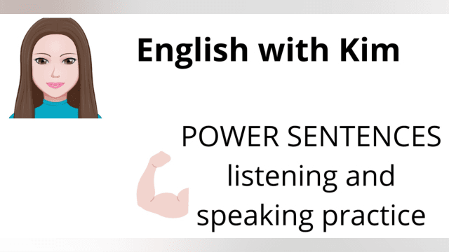 Power Sentences: Improve Your English Fluency