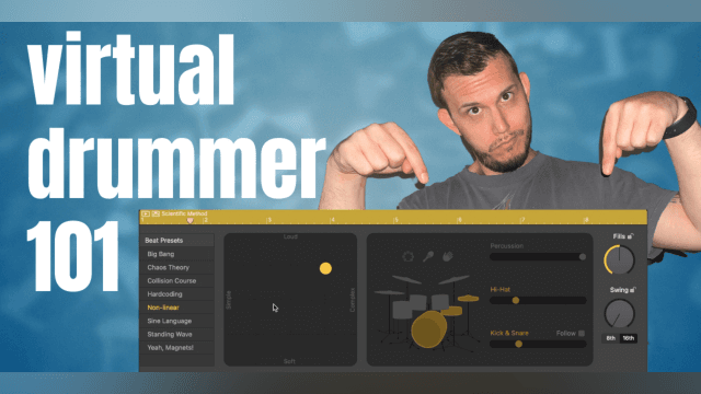 How to Use Virtual Drummer in GarageBand and Logic Pro