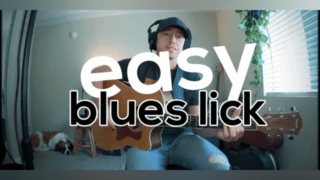 How to Play EASY Blues Licks