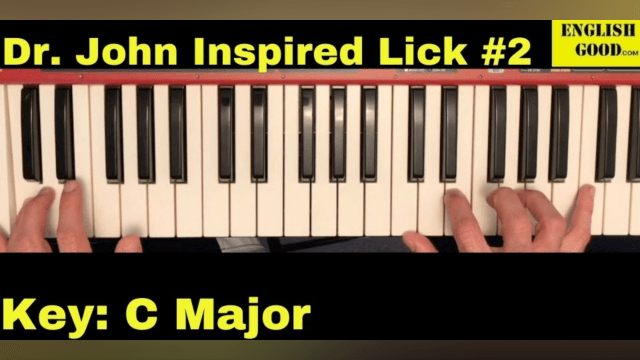 Dr. John Inspired Piano Lick #2