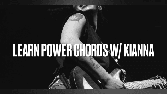 Learn Power Chords w/ Kianna