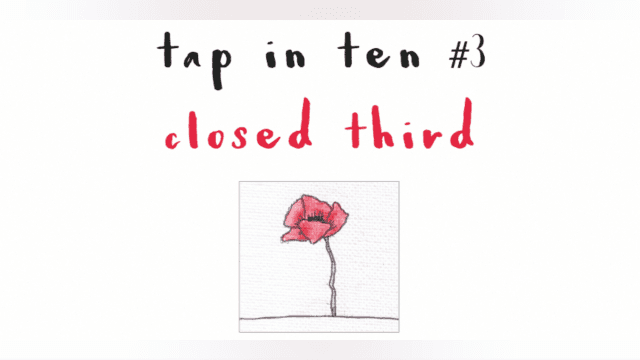 Tap in Ten #3 - Closed Third