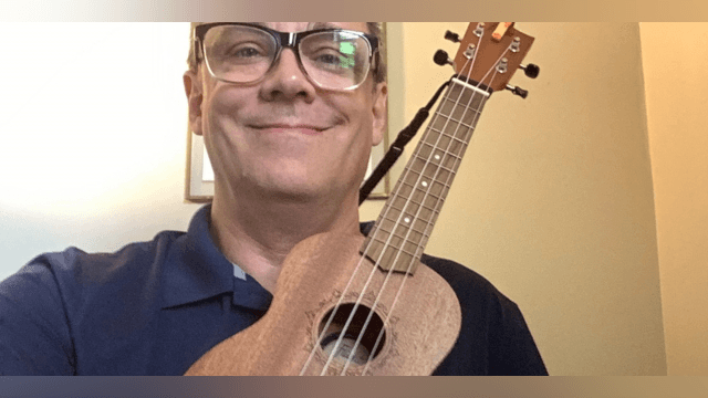 The Am ( minor ) chord for ukulele 