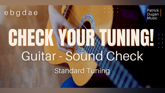 Check Your Tuning | Guitar Sound Check 