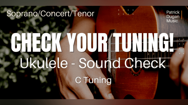 Check Your Tuning | Ukulele Sound Check 
