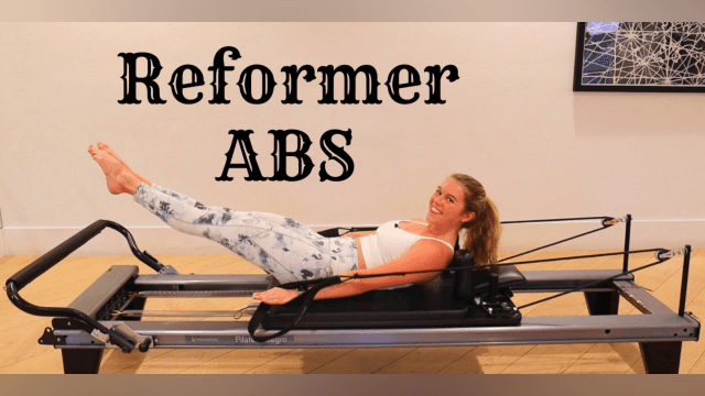 10 Minute Pilates Reformer Abs