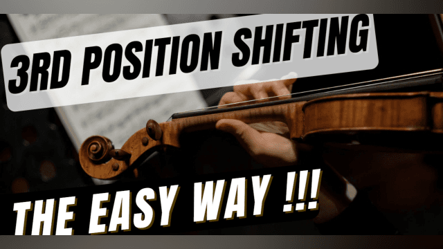 Shifting to 3rd Position the Easy Way