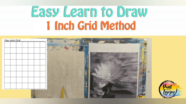 Easy: How to Draw Anything Using a 1-inch Grid