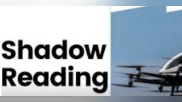 Shadow Reading-Flying Taxi