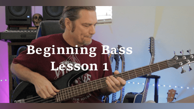 Beginning Bass Lesson 1