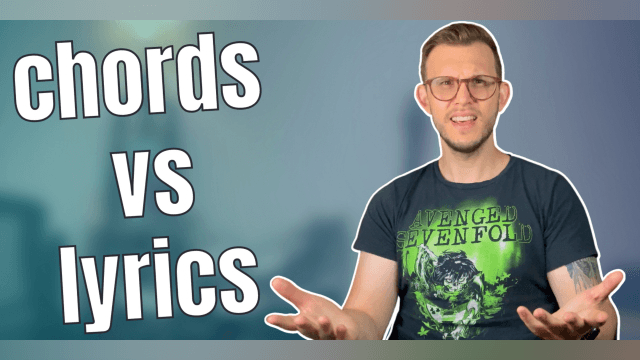 Lyrics vs Chords: Which Should You Write First?