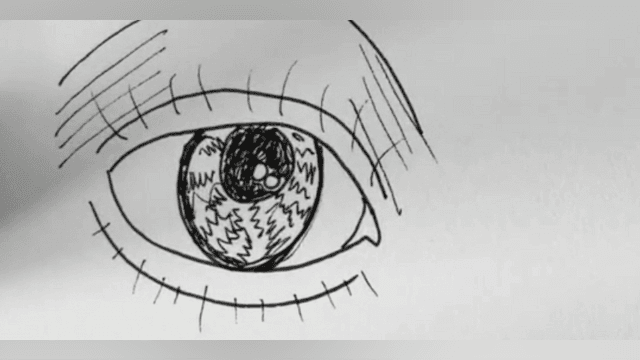 How to Draw an Eye with Some Shading 