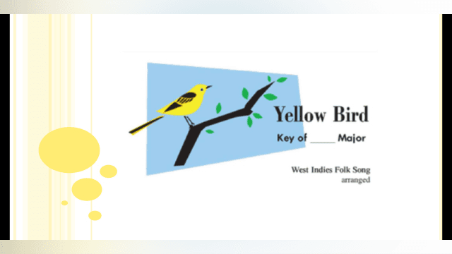 Yellow Bird Piano Adventures 3A