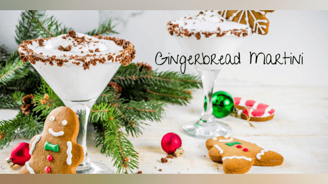 How to Make a Gingerbread Martini