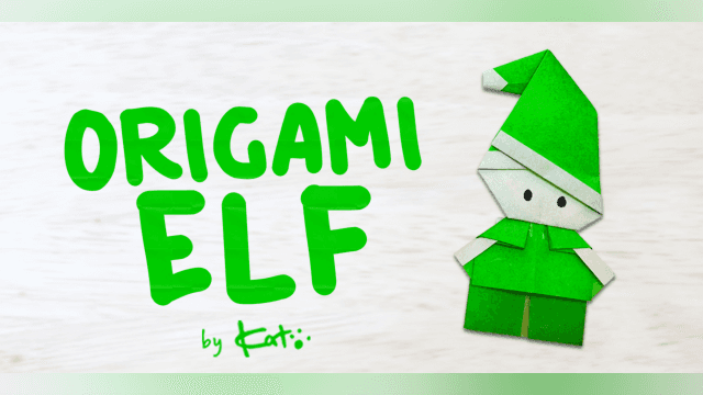 Santa's Elf Origami Tutorial