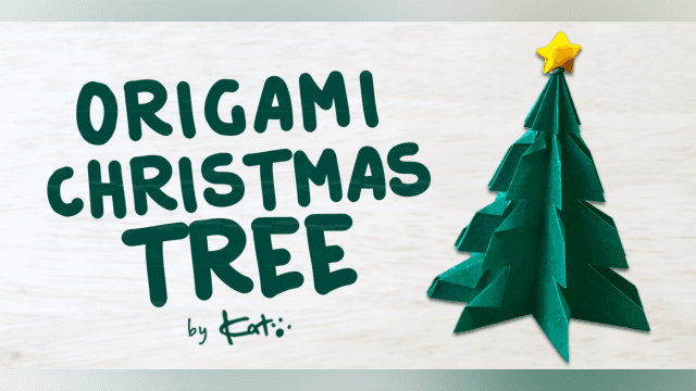 Origami Christmas Tree 