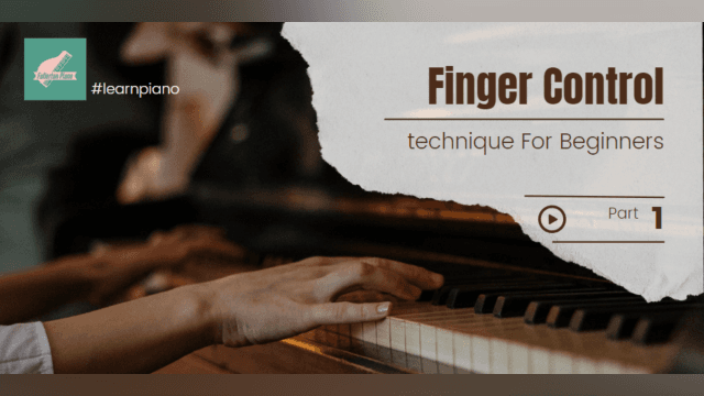 Beginner Finger Independence 1 - Get Control of the Fingers