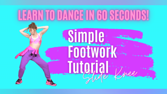 Learn to Dance in 60 Seconds with This Simple Slide Knee Footwork Tutorial