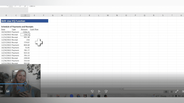 Microsoft Excel - IF function