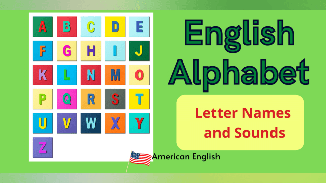 The English Alphabet Letter Names and Sounds 
