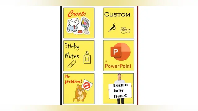 Create Customized Sticky Notes in PowerPoint