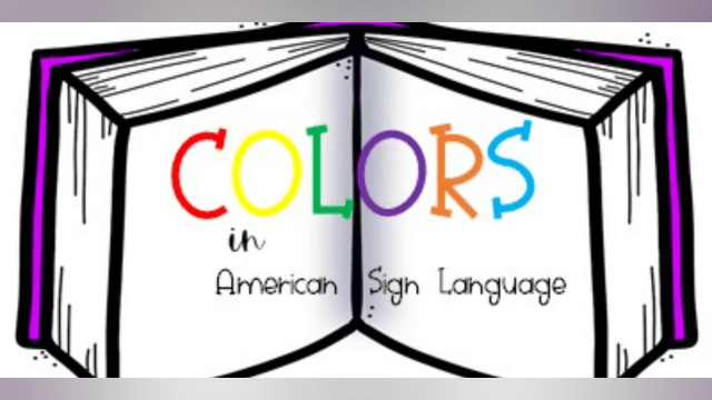 Colors in American Sign Language