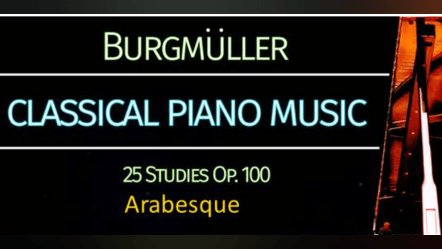 Learn to Play Arabesque by Friedrich Bergmuller