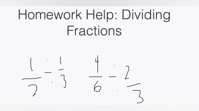 Homework Help- Dividing Fractions