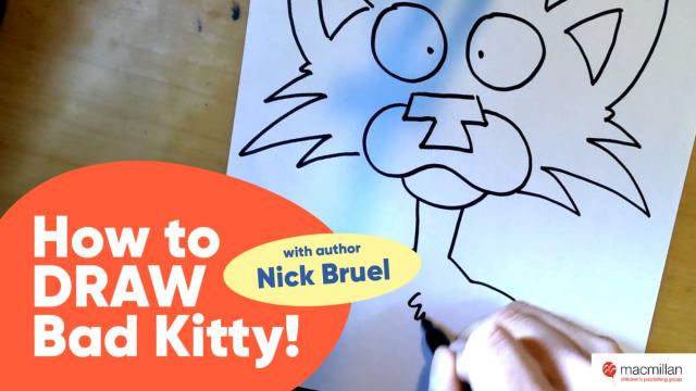 How to draw Bad Kitty