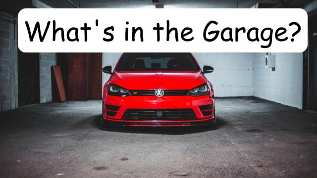 What's in the Garage? An ESL Read Aloud Book and Flashcards About Things in the Garage