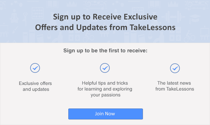 Free TakeLessons Resources