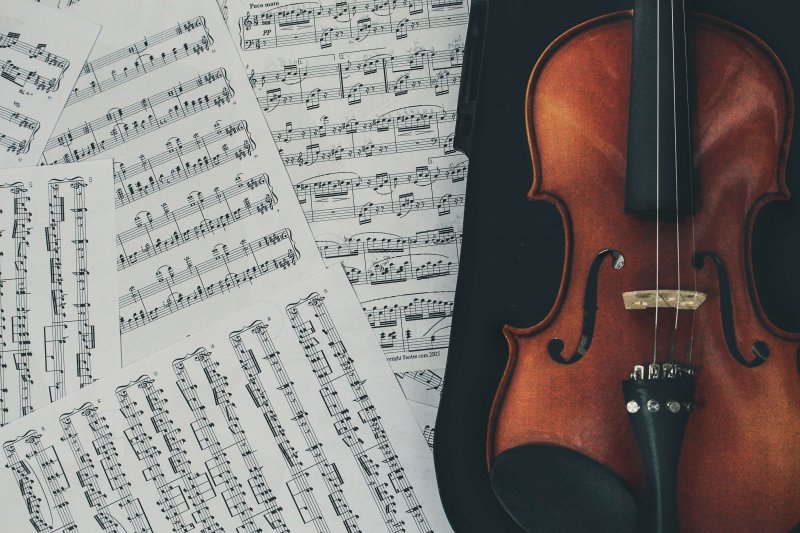 Violin and sheet music - Is it difficult to play the violin