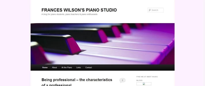 Frances Wilson's Piano Studio