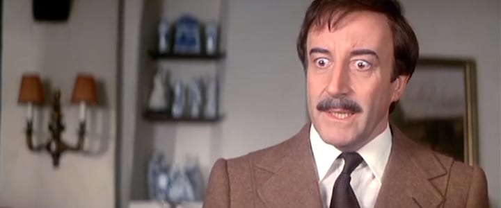 Peter Sellers in The Pink Panther 